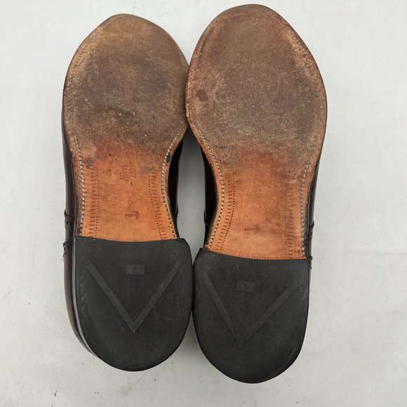 Allen Edmonds Sanford Men`s Size 15 E Leather  Brown Cap Toe Brown Oxford Shoes main image 4